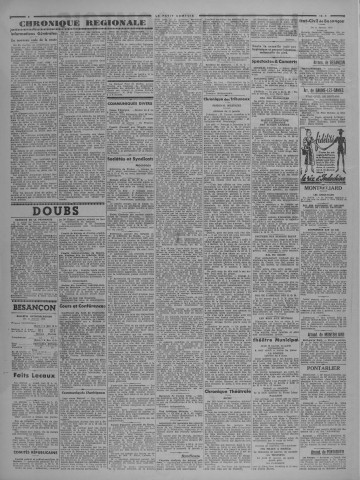 12/01/1938 - Le petit comtois [Texte imprimé] : journal républicain démocratique quotidien