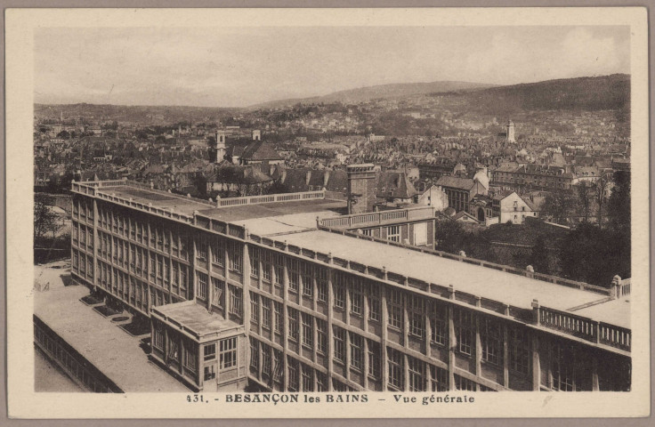 Besançon les Bains - Vue générale [image fixe] , Besançon : Les Editions C. L. B., 1924/1930