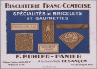E. Bourgeois pâtissier-confiseur 91 Grande-Rue, Besançon [image fixe] , Paris : Anc. ét. L. Verger &amp; Cie, 1900/1930
