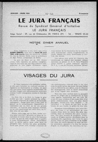 01/1951 - Le Jura français