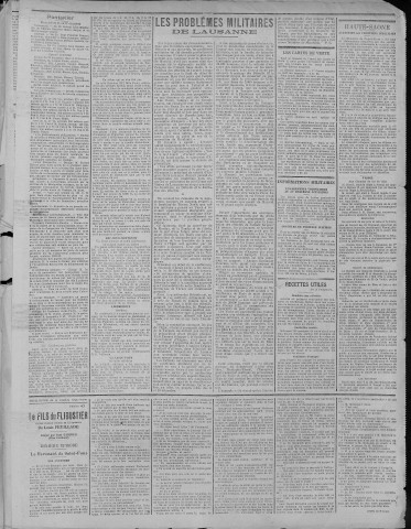 31/12/1922 - La Dépêche républicaine de Franche-Comté [Texte imprimé]