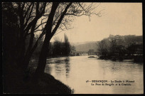 Besançon - Le Doubs à Micaud. Le Pont de Bregille et la Citadelle [image fixe] , 1904/1930