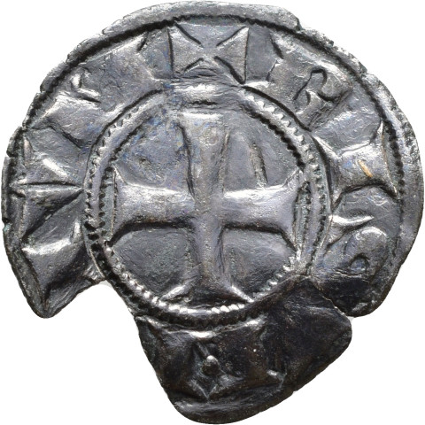 874.1.61 - pièce de monnaie ; denier estevenant