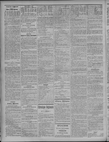 13/08/1907 - La Dépêche républicaine de Franche-Comté [Texte imprimé]