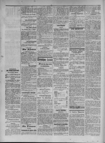 06/01/1916 - La Dépêche républicaine de Franche-Comté [Texte imprimé]