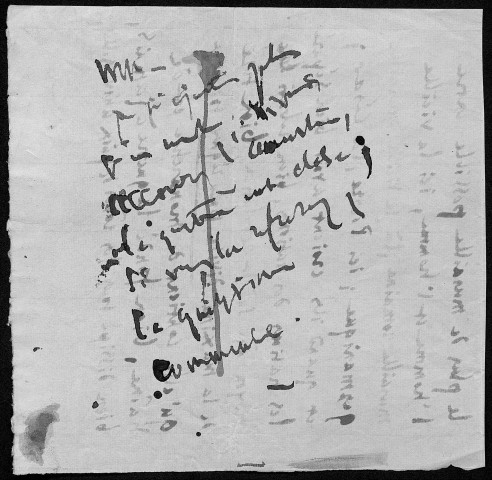 Ms Z 741 - Victor Hugo. Manuscrits, correspondance, papiers et documents divers. 1829-1985