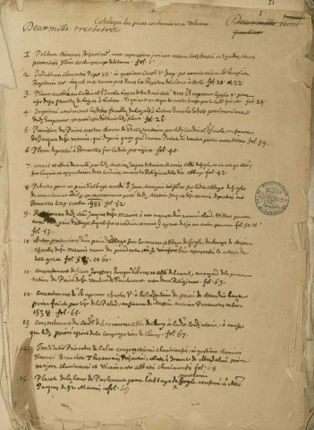 Ms 1204 - Recueils Boisot. « Cartulaire. Tome I. »