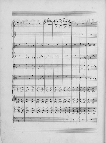 Madame de Beaumont opéra en deux actes paroles et musique de Mr. Faurie de Vienne [Musique manuscrite]