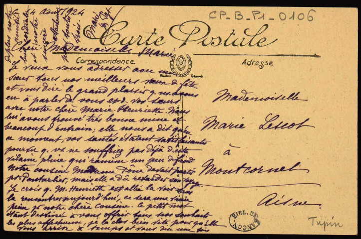 Besançon - La Maison où naquit Victor Hugo et la Porte Noire [image fixe] , Paris : Lévy fils et Cie, 44 rue Letellier ; LL., 1910-1914