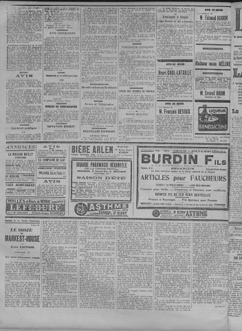 22/08/1914 - La Dépêche républicaine de Franche-Comté [Texte imprimé]
