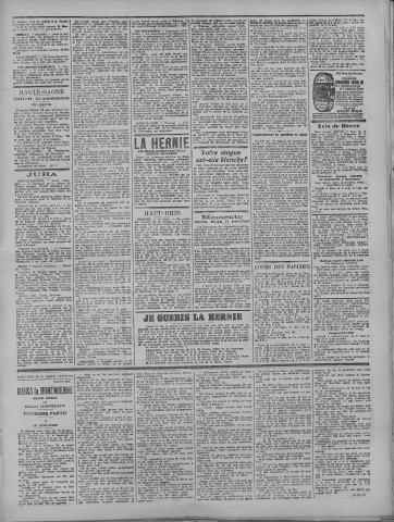 07/08/1920 - La Dépêche républicaine de Franche-Comté [Texte imprimé]