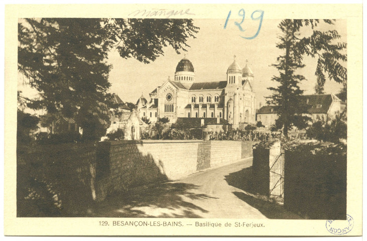 Besançon-les-Bains. - Basilique de St-Ferjeux [image fixe] , Besancon : Hélio Péquignot, 1904/1930