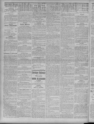 23/04/1907 - La Dépêche républicaine de Franche-Comté [Texte imprimé]