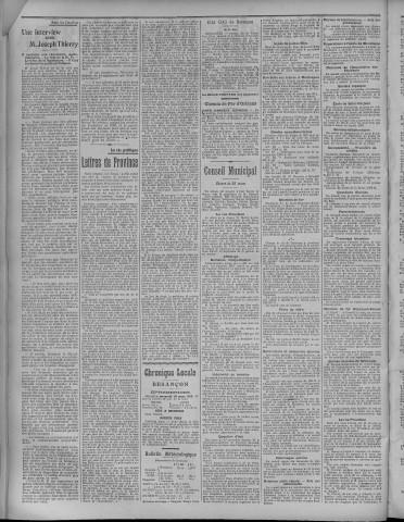 23/03/1910 - La Dépêche républicaine de Franche-Comté [Texte imprimé]