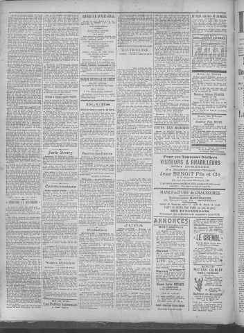 19/04/1918 - La Dépêche républicaine de Franche-Comté [Texte imprimé]