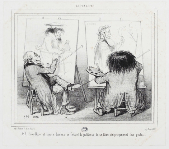 [Portraits] [image fixe] / Cham , Paris : Chez Audibert Pl. de la Bourse ; Imp. Audibert & Cie, 1848/1849