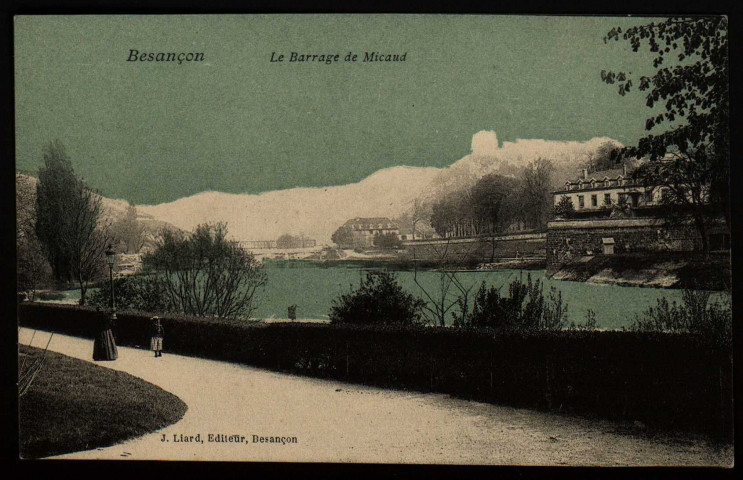 Besançon. Le Barrage de Micaud [image fixe] , Besançon : J. Liard, Editeur, 1905/1908