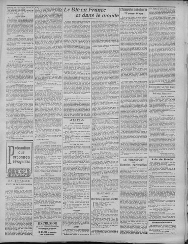 09/08/1921 - La Dépêche républicaine de Franche-Comté [Texte imprimé]