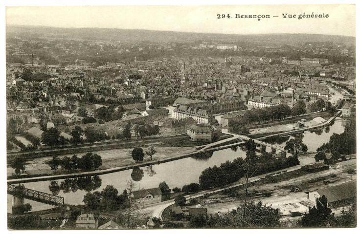 Besançon - Vue générale [image fixe] , Besançon : Edit. L. Gaillard-Prêtre, 1904/1916