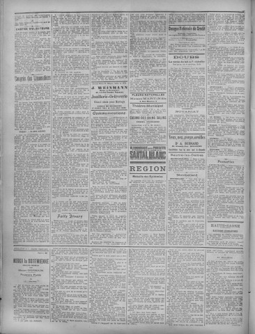 30/10/1919 - La Dépêche républicaine de Franche-Comté [Texte imprimé]