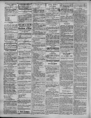 30/06/1926 - La Dépêche républicaine de Franche-Comté [Texte imprimé]