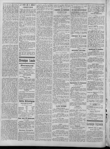 01/04/1914 - La Dépêche républicaine de Franche-Comté [Texte imprimé]