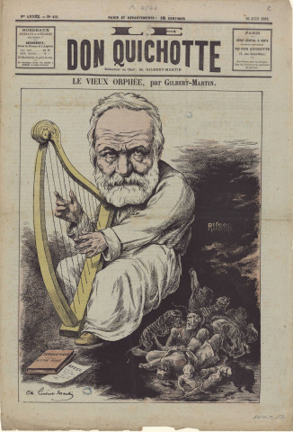 Le vieux Orphée [image fixe] / par Charles Gilbert-Martin , Bordeaux, 1882