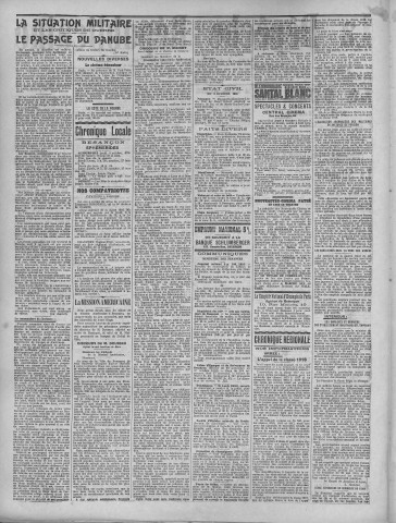 05/10/1916 - La Dépêche républicaine de Franche-Comté [Texte imprimé]