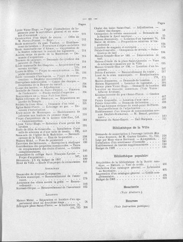 Registre des délibérations du Conseil municipal pour l'année 1901 (imprimé)