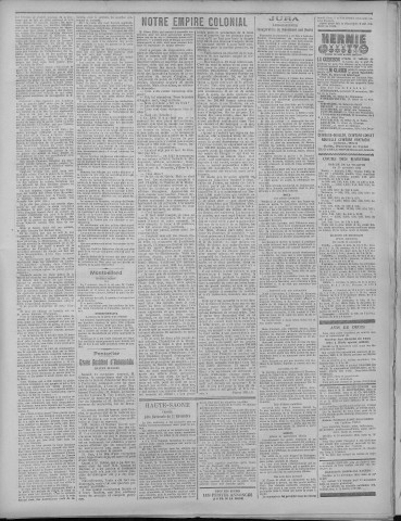 16/11/1922 - La Dépêche républicaine de Franche-Comté [Texte imprimé]