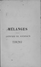 Mélanges : articles de journaux : 1848-1852 /. 3, articles de la voix du peuple, articles du peuple de 1850, intérêt et principal, articles