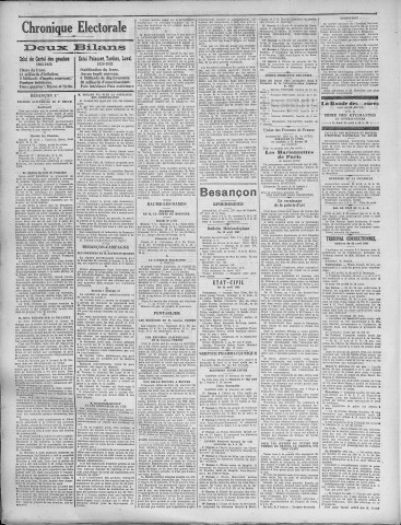 23/04/1932 - La Dépêche républicaine de Franche-Comté [Texte imprimé]