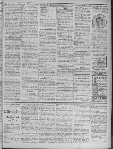 13/01/1908 - La Dépêche républicaine de Franche-Comté [Texte imprimé]