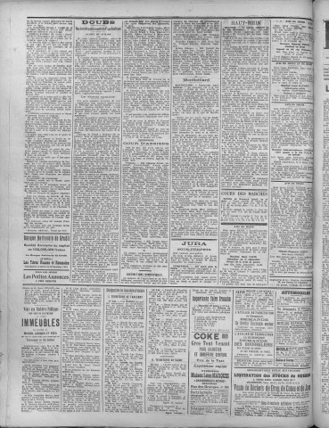 11/03/1919 - La Dépêche républicaine de Franche-Comté [Texte imprimé]