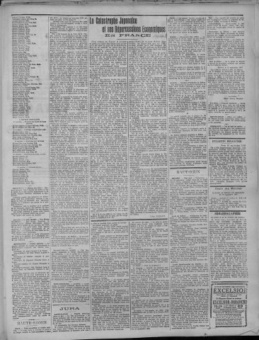 21/09/1923 - La Dépêche républicaine de Franche-Comté [Texte imprimé]