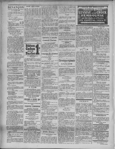23/04/1925 - La Dépêche républicaine de Franche-Comté [Texte imprimé]