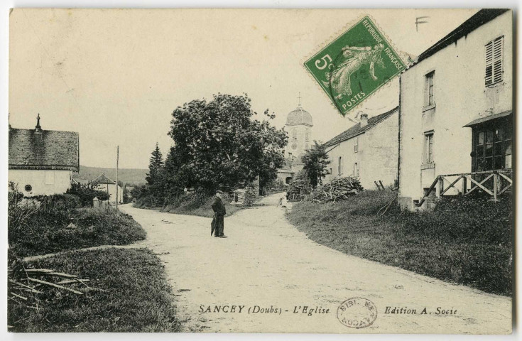 Sancey-l'Eglise (F-25, cartes postales)