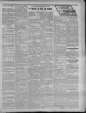 23/02/1925 - La Dépêche républicaine de Franche-Comté [Texte imprimé]