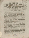 12/06/1808 - Feuille d'avis autorisée par arrêté de M. le Préfet du département du Doubs