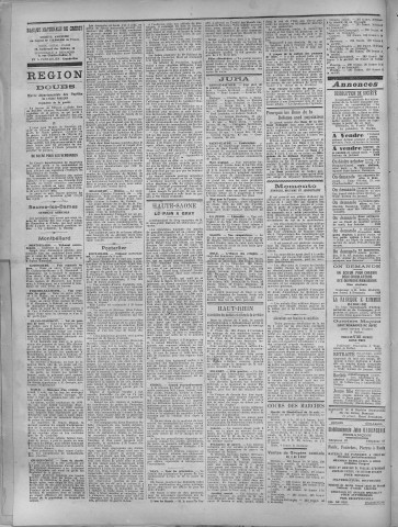 12/08/1918 - La Dépêche républicaine de Franche-Comté [Texte imprimé]