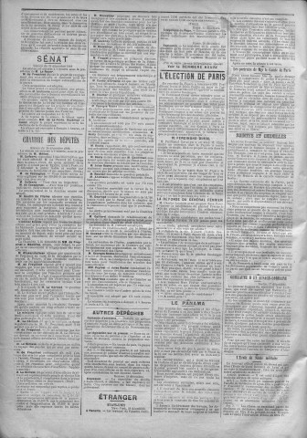 29/12/1888 - La Franche-Comté : journal politique de la région de l'Est