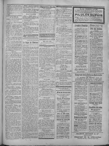 07/11/1918 - La Dépêche républicaine de Franche-Comté [Texte imprimé]