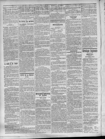 31/08/1905 - La Dépêche républicaine de Franche-Comté [Texte imprimé]