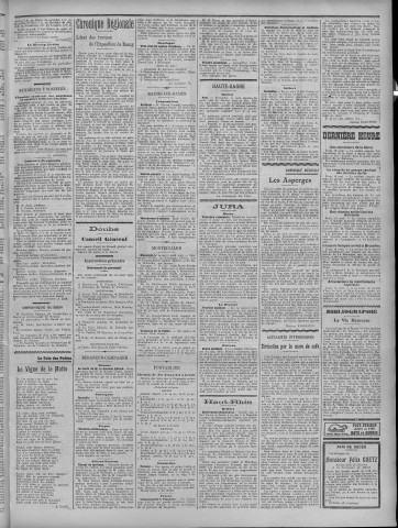 19/04/1909 - La Dépêche républicaine de Franche-Comté [Texte imprimé]