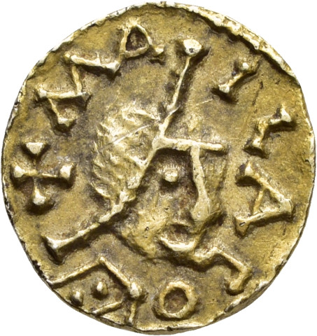 852.29.TO6 - pièce de monnaie ; triens