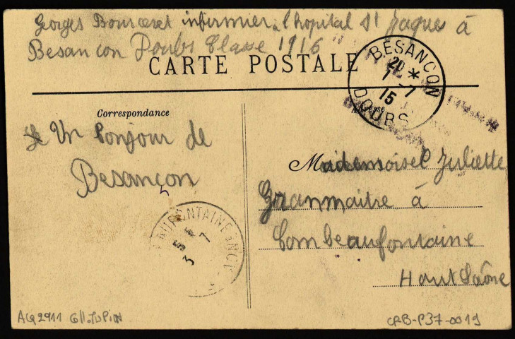 Besançon - L'Eglise Notre-Dame [image fixe] A. et H. C., 1904/1915