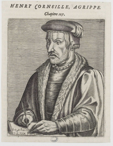 Henri Corneille Agrippe : Chapitre 107 [estampe] , [S.l.] : [s.n.], [1500-1599]