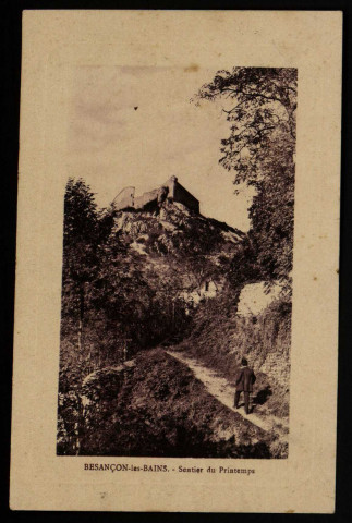 Besançon-les-Bains - Sentier du Printemps [image fixe] 1905/1910