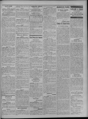 19/03/1911 - La Dépêche républicaine de Franche-Comté [Texte imprimé]