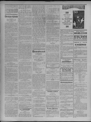 12/08/1930 - La Dépêche républicaine de Franche-Comté [Texte imprimé]